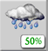 Friday: Chance Light Rain