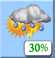 Thursday: A chance of showers and thunderstorms before 8am. Partly sunny, with a high near 83. Southwest wind 1 to 7 mph. Chance of precipitation is 30%. New rainfall amounts less than a tenth of an inch possible. Thursday: Chance Showers And Thunderstorms then Partly Sunny
