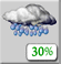 Friday: A chance of rain showers and patchy fog before 7am, then a chance of rain showers and patchy fog. Partly sunny, with a high near 76. South wind 3 to 10 mph. Chance of precipitation is 30%. Friday: Chance Rain Showers